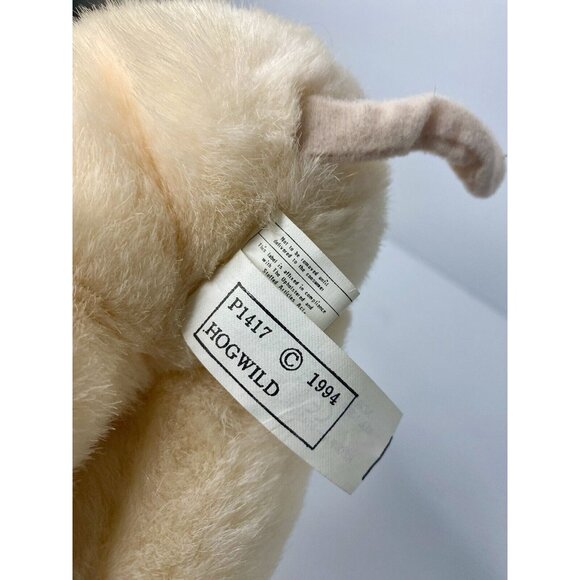 Ganz Motorcycle Rider Pig Plush Hog Wild 1994 10" Vintage Stuffed‎ Animal W/ Tag - Picture 4 of 6